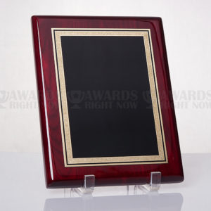 Polished Rosewood Plaque
