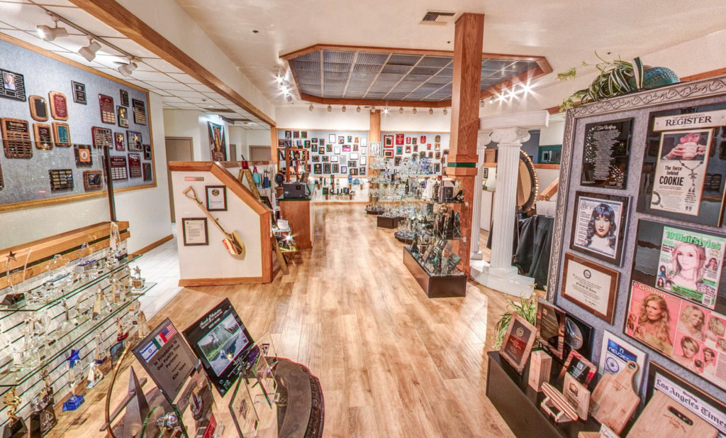 Tustin awards local showroom