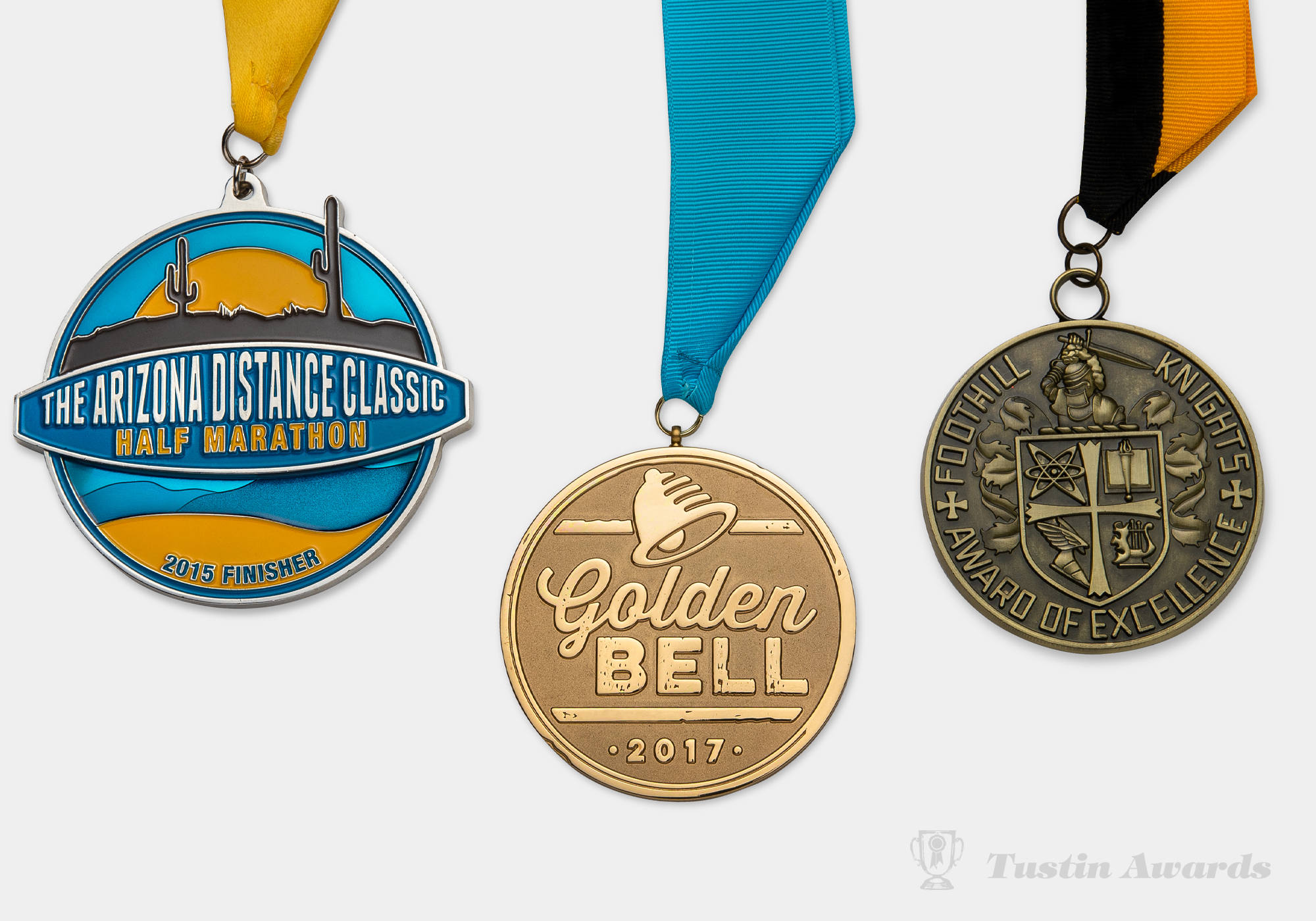tustin awards custom medallions and ribbon